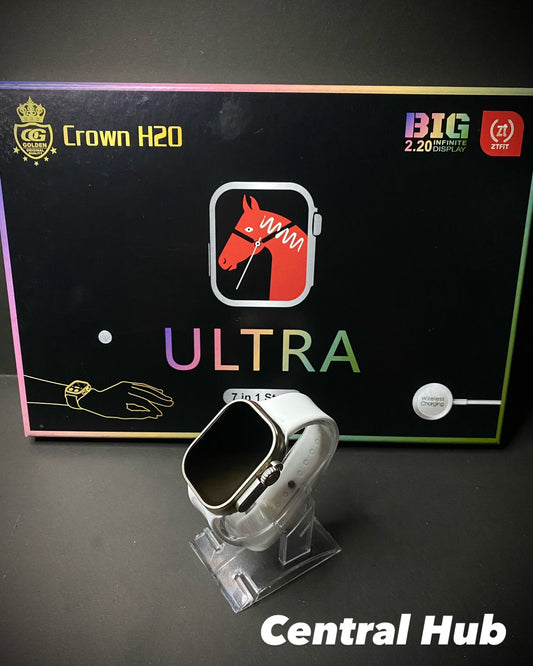 Crown H20 Ultra 7 IN 1 SmartWatch 2.1 Inch Full HD Screen