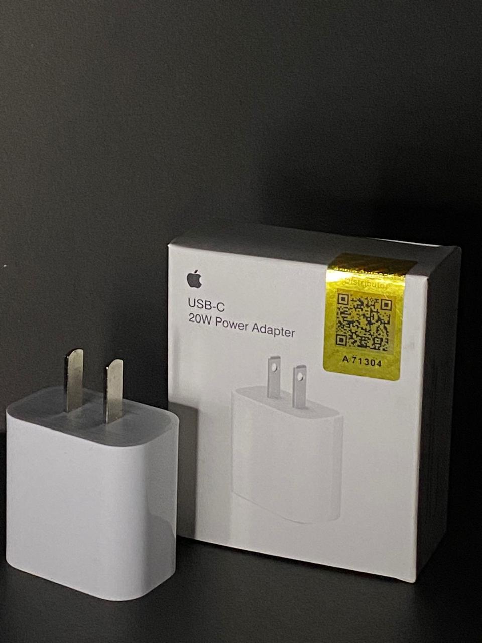 Iphone 20W Power Adapter Original 2 Pin