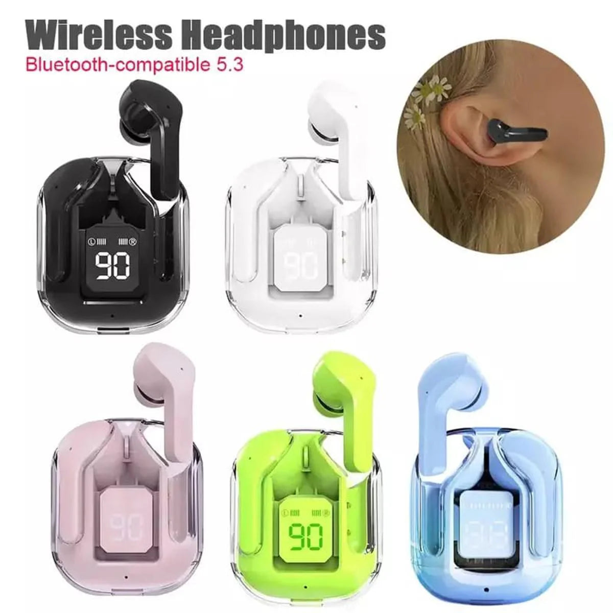 Air 31 TWS Transparent Earbuds